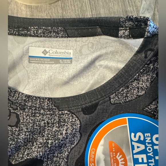 Columbia PFG Shirt Youth XL Camo Fishing Performance Super Terminal - Picture 6 of 6